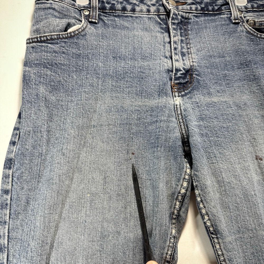 Harley Davidson Bootcut Jeans Womens Size 14L Denim Motorcycle - Picture 6 of 16